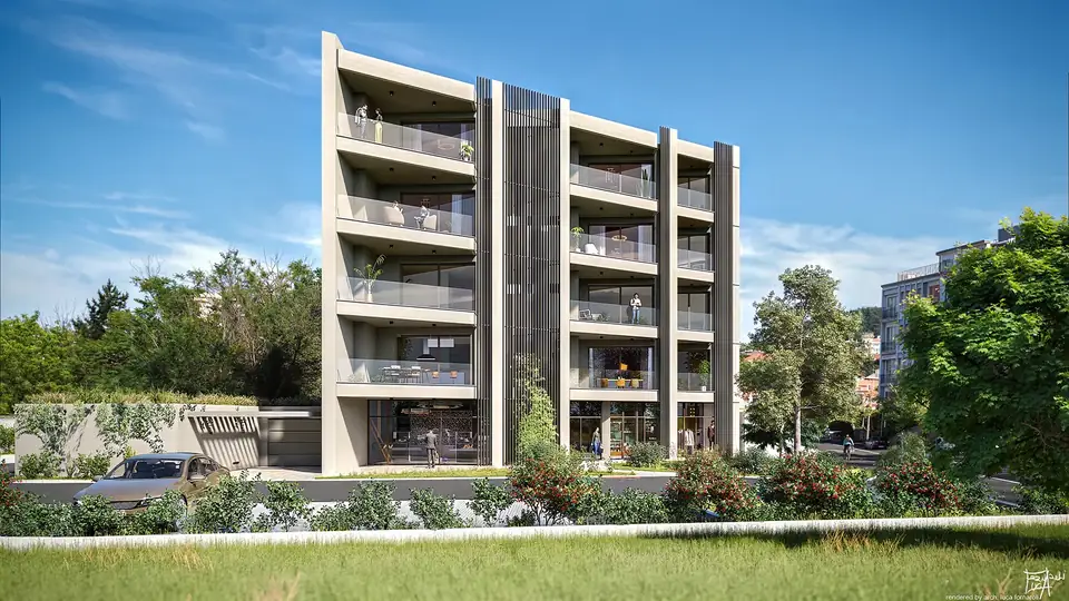 Progetto residenziale di nuova costruzione in Via Mirabelli a Pesaro