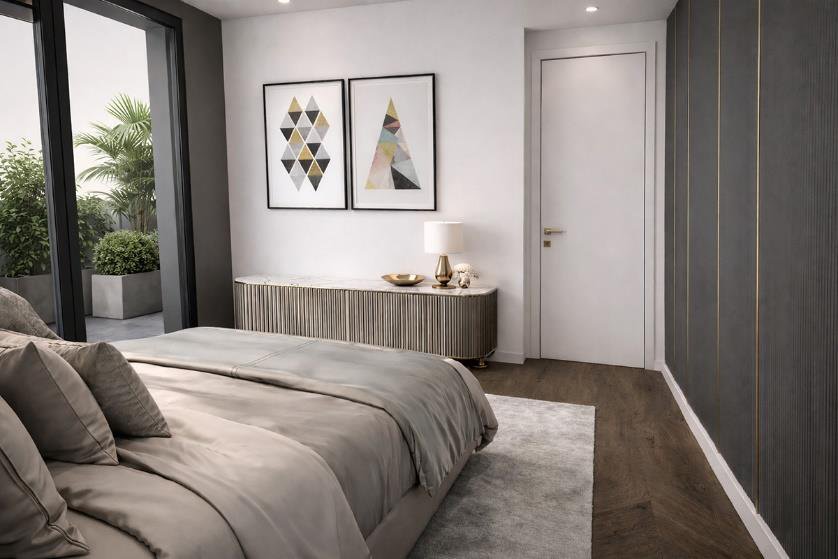 Camera da letto, appartamento 2° piano Residenza Bramante