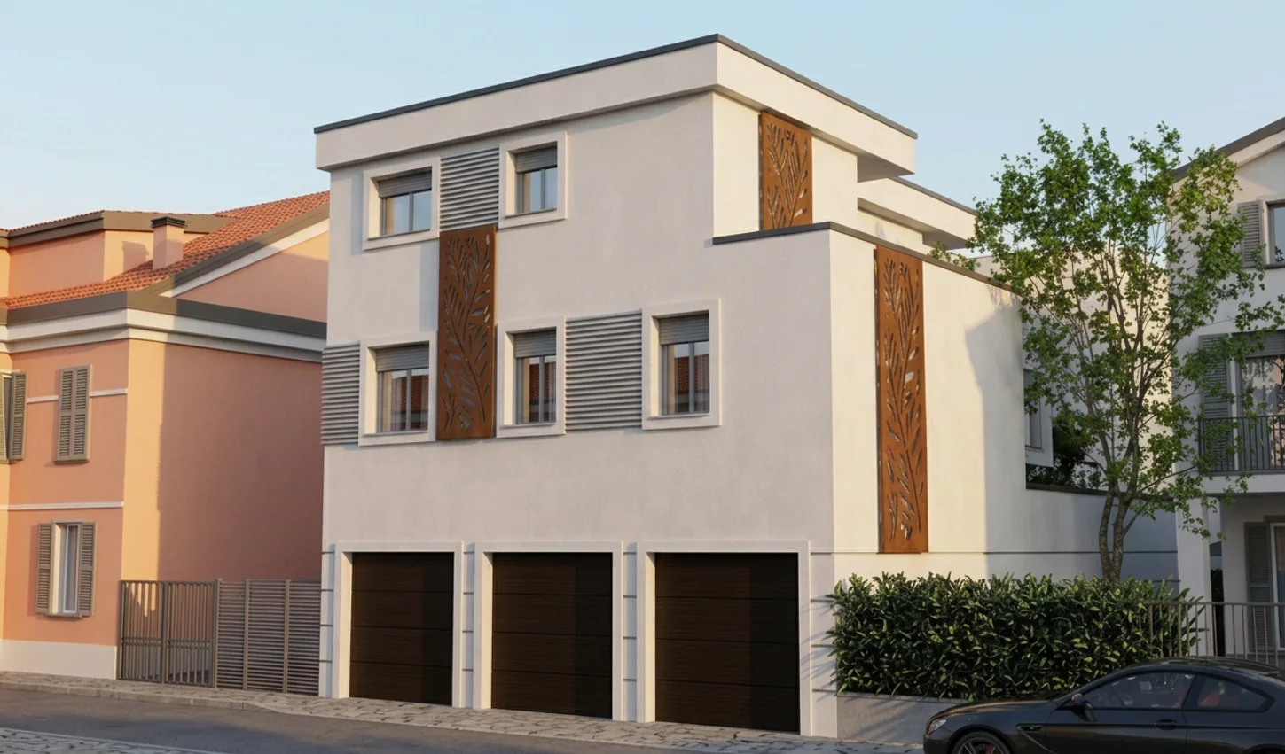 Loreto Living, vista frontale destra