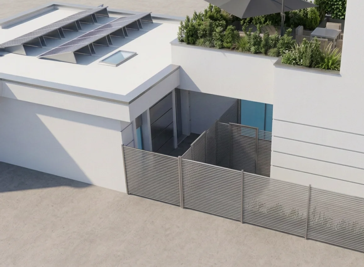 Loreto Living, ingresso delle unità