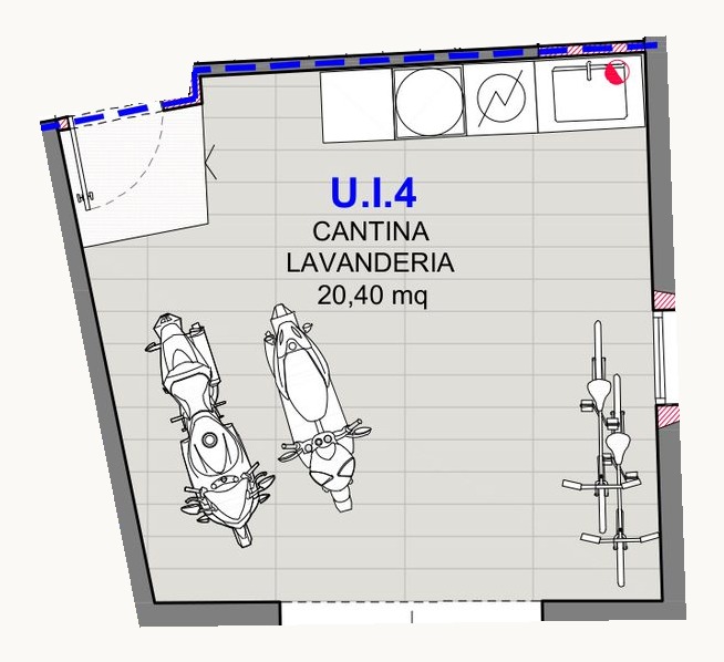 Cantina 20,40 mq